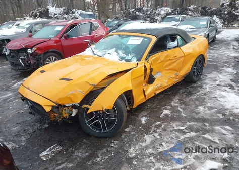 2018 Ford Mustang Ecoboost Premium from USA, damaged, VIN 1FATP8UH2J5156381